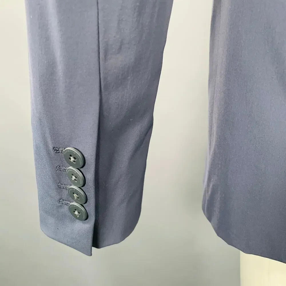 PORSCHE DESIGN Size 38 Navy Polyamide Blend Sport Coat